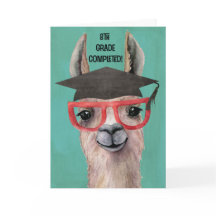 Lustigt 8:e Klass-Studenten-kort