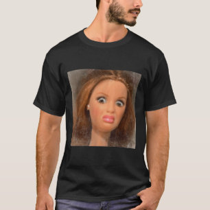 Lustigt äckligt Doll Ansikte Meme _1 T Shirt