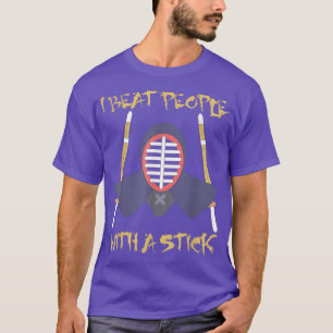 Lustigt Aikido Kendo.. Jag slår folk med en coola. T Shirt