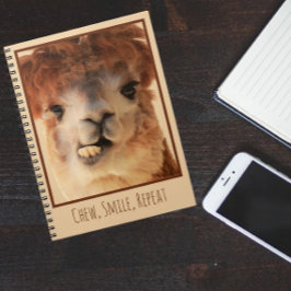 Lustigt Alaca Chewing Notebook Anteckningsbok