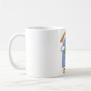 Lustigt Alien UFO du har fört bort mitt hjärta Kaffemugg