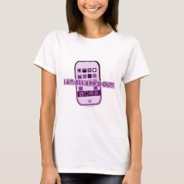 Lustigt all Tecknad för tillämpad utgång för Cute Tee Shirt