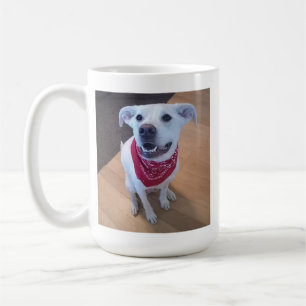 Lustigt Alla hjärtans dag du gör mig till Smile Hu Kaffemugg