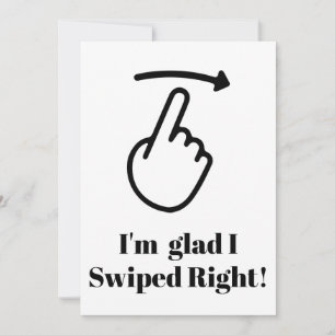 Lustigt Alla hjärtans dag-kort Jag är glad att jag Julkort