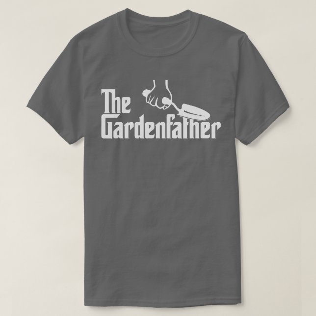 Lustigt  Älskare ger ut Gardenfather T Shirt (Design framsida)