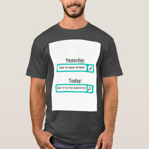 Lustigt alternativ för handel på handelsdagen i La T Shirt