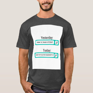 Lustigt alternativ för handel på handelsdagen i La T Shirt