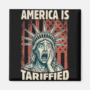 Lustigt Amerika är så Tarifnummer 1 Magnet