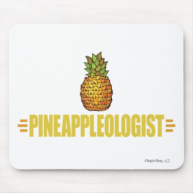 Lustigt ananas Älskare Musmatta (Framsidan)
