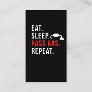 Lustigt anestesiolog Anestesi Nurse Gas Pass Visitkort