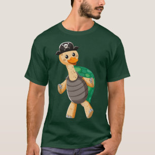 Lustigt anka pirat-presentidéer t shirt