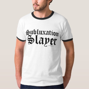 Lustigt ANPASSADE Chiroprator Subluxation Sayer T-shirt