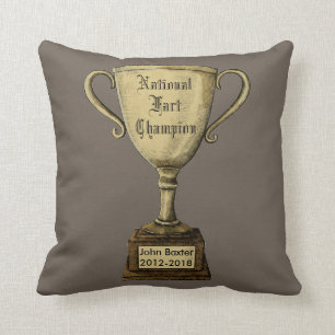 Lustigt Anpassade Trophy Award Kudde