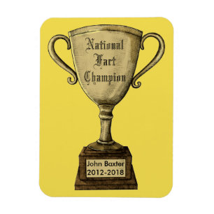 Lustigt Anpassade Trophy Award Magnet
