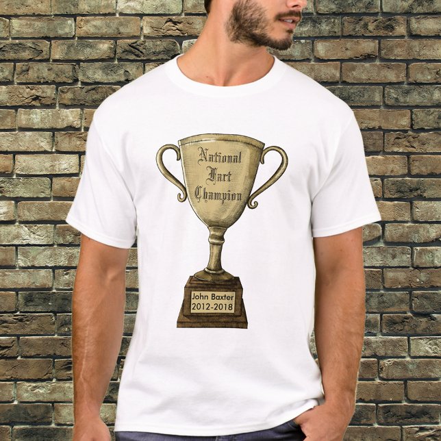 Lustigt Anpassade Trophy Award T Shirt (Skapare uppladdad)