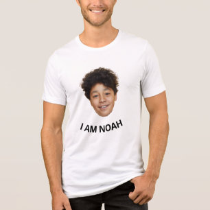 Lustigt Anpassningsbar Ansikte födelsedag T Shirt