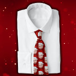 Lustigt Anpassningsbar Ansikte Photo Santa Head Ju Slips<br><div class="desc">Lustigt Anpassningsbar Ansikte Photo Santa Head Jul Red-halsband</div>