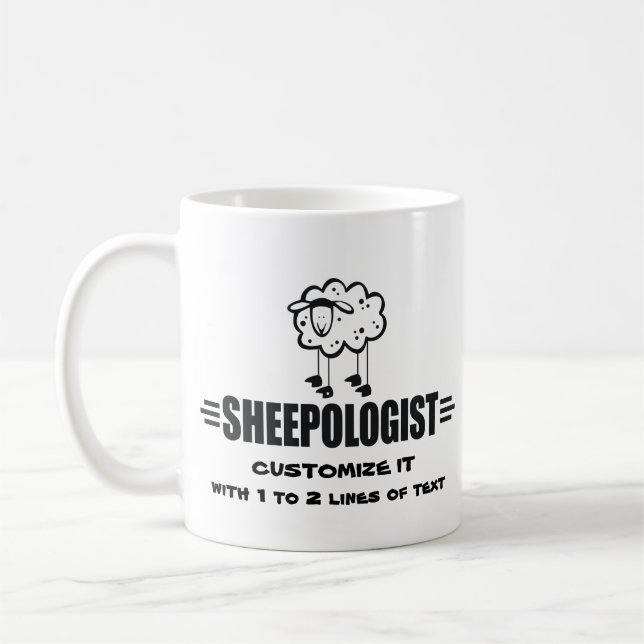 Lustigt Anpassningsbar får Kaffemugg (Vänster)