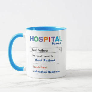 Lustigt Anpassningsbar Sjukhuspatient Mugg