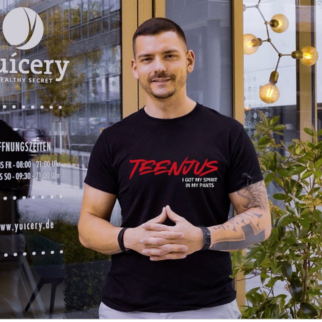 Lustigt Anpassningsbar Text Baby Billy's Quote Tee (Mpdern Custom Text baby billys   funny quote teenjus t-shirt)