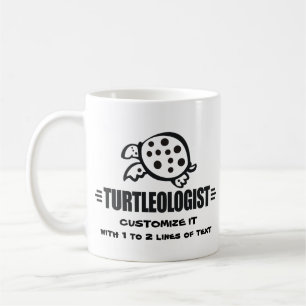 Lustigt Anpassningsbar Turtle Kaffemugg