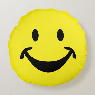 Lustigt ansikte + din rygg. & idéer rund kudde