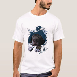 Lustigt ansikte t shirt