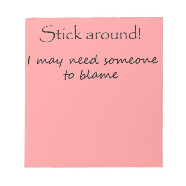 Lustigt anteckningsblock ger kontors humor en unik (Framsida)