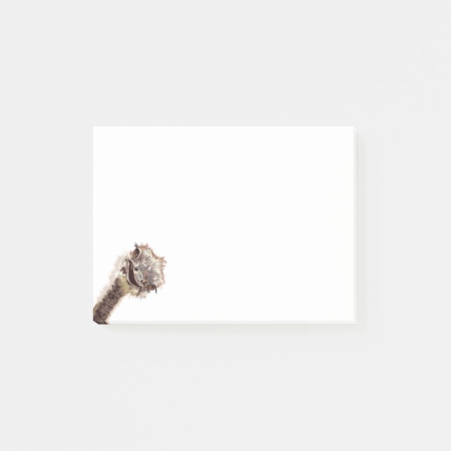 Lustigt anteckningsblock med Lycklig-uppspelande s Post-it Block (Framsida)