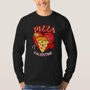 Lustigt Anti alla hjärtans dag dagen Pizza Alla hj T Shirt