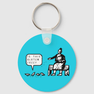 Lustigt är den här Tecknaden för fria fåglar Nyckelring