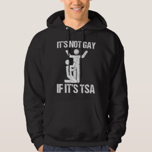 Lustigt är det inte bra om det är TSA-säkerhetsdre Hoodie