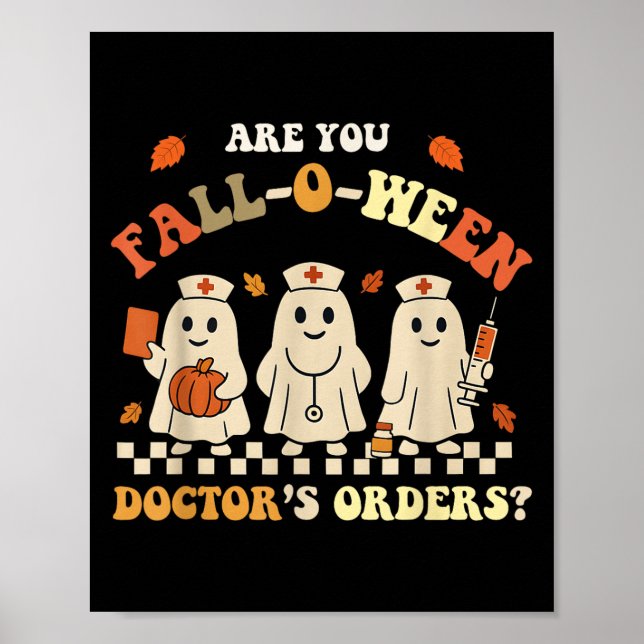 Lustigt är du Fall O Ween Doktor Fall Halloween? Poster (Framsidan)
