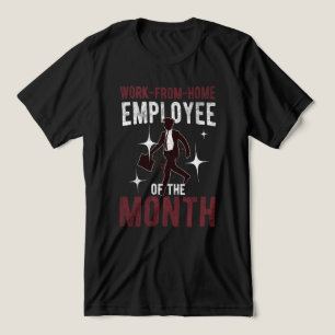 Lustigt arbete från hempris - Fjärrteam T Shirt