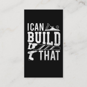 Lustigt arbete med Carpenter Far Humor Visitkort