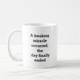 Lustigt arbete - spärrande av Miracle Kaffemugg