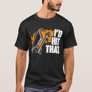 Lustigt arkitektur-ID Slått att den döende pilbåge T Shirt