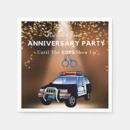 Lustigt årsdag Party tills det går upp Pappersservett