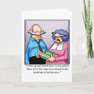 Lustigt årsjubileeringskort för dem kort