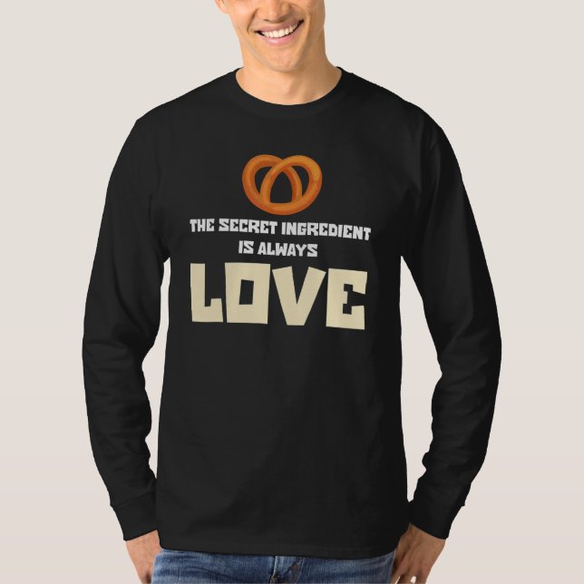 Lustigt att bakerhemlig komponent alltid är lov t shirt (Framsida)