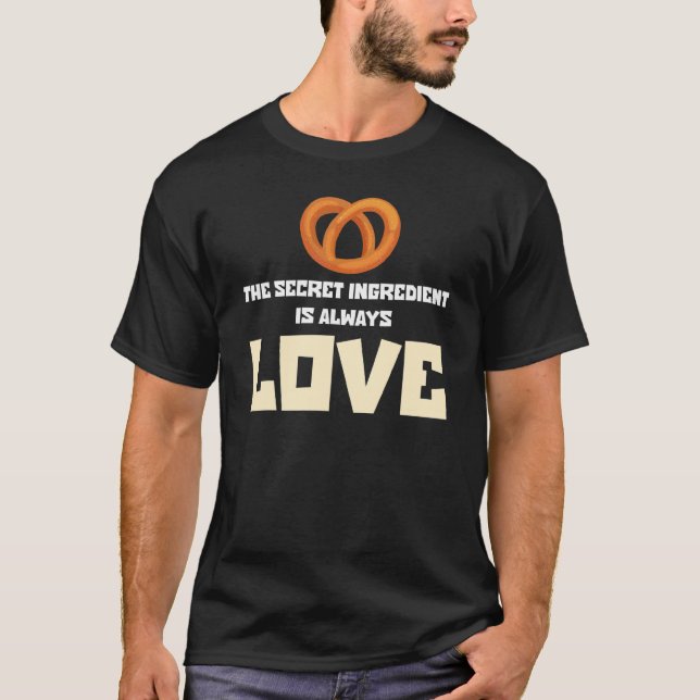 Lustigt att bakerhemlig komponent alltid är lov t shirt (Framsida)