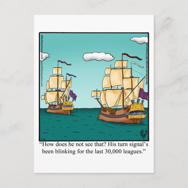 Lustigt att behålla pekkortet Humor Vykort (Framsida)