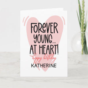 Lustigt att bli äldre för vännen kort