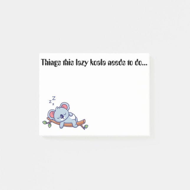 Lustigt att bokföra anteckningar post-it block (Framsida)