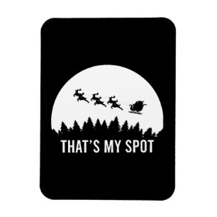 Lustigt att det är min Julafton-session Santa på S Magnet