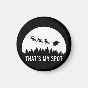 Lustigt att det är min Julafton-session Santa på S Magnet
