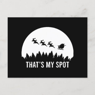 Lustigt att det är min Julafton-session Santa på S Vykort
