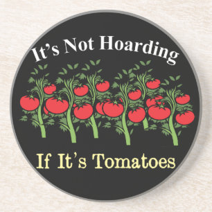 Lustigt att det inte är på häckar om det är Tomate Underlägg