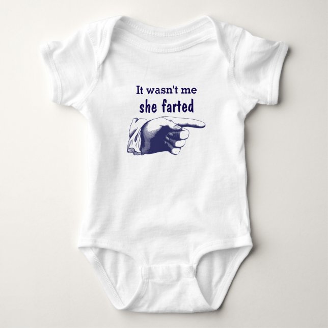 Lustigt att det inte var jag som hon hade t-shirt (Framsida)