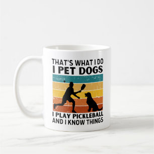 Lustigt att det jag gör i Pet Hundar i spelar Pick Kaffemugg